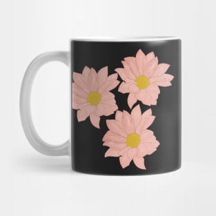 Little Pink Gerbera Daisy Flower Mug